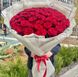 59 Красных роз, 80 см «Классика»