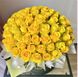 79 Жовтих троянд в шляпній коробці L «Відтінок жовтого»